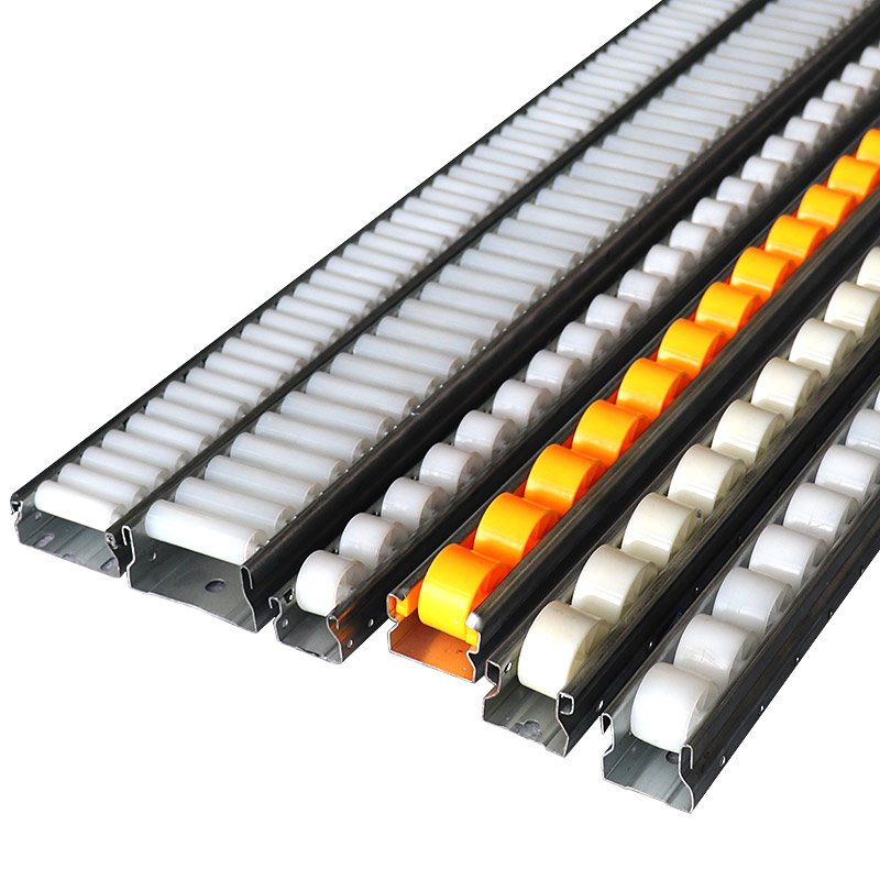 Industrial Bearing Wheels Skate Wheel Conveyor Combs Belt System Aluminium Roller Rail Track