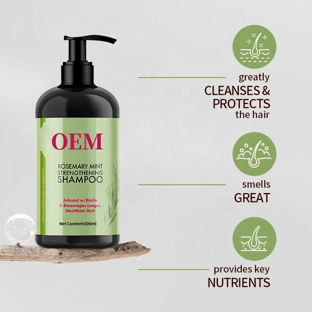 CHAMPU PARA EL CRECIMIENTO DEL CABELLO FOR WOMEN MEN ROSEMARY MINT STRENGTHENING HAIR REGROW SHAMPOO FOR THINNING HAIR