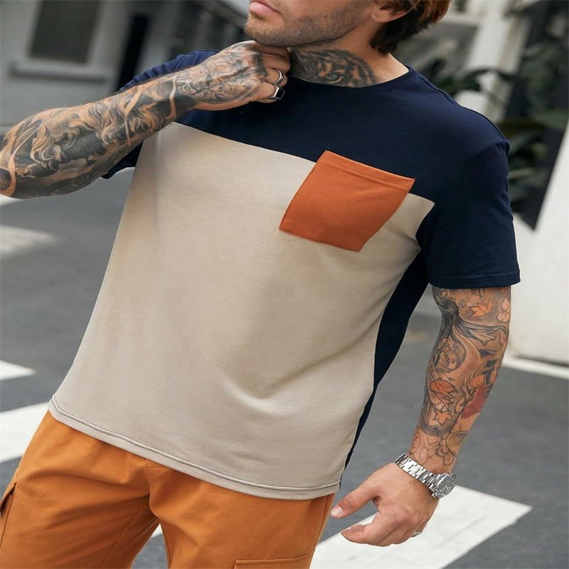 MD449 Dehan Factory T Shirt Logo Blank 100% Organic Cotton Essentials Drop Shoulder Heavyweight T-Shirt for Men
