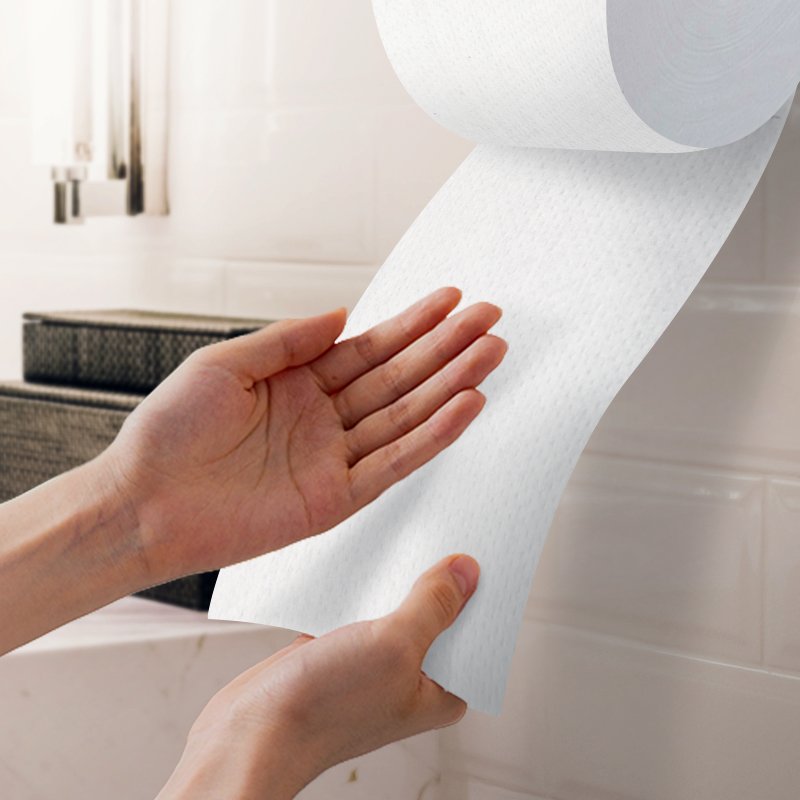 Flex-sheets customize the dimensions packaging wood pulp and TAD soft and tough hand towel paper roll