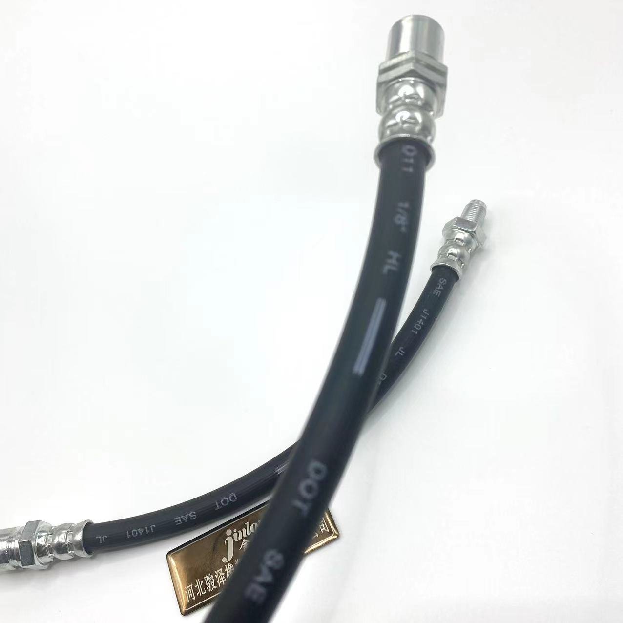 Manufacturers Customized High Pressure Auto Brake Hoses flexible rubber High resistant EPDM hose brake Pipe For Vehicle