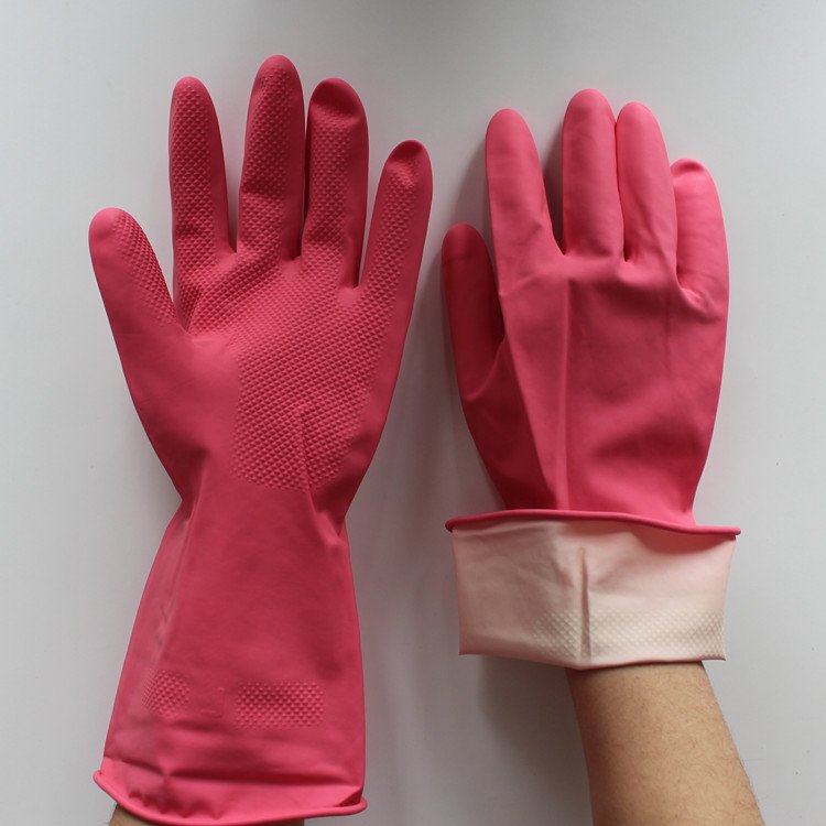 Guantes de latex amarillos para el hogar
