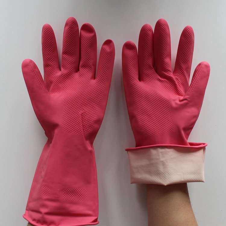 Guantes de latex amarillos para el hogar