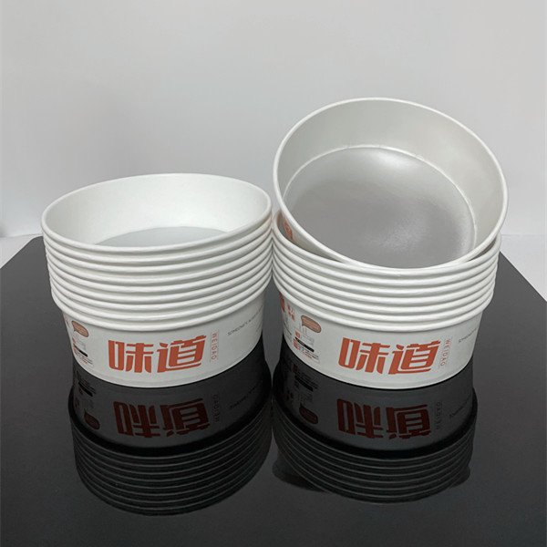 Logotipo imprimible engrosado vasos de papel redondos desechables se pueden calentar vasos de papel
