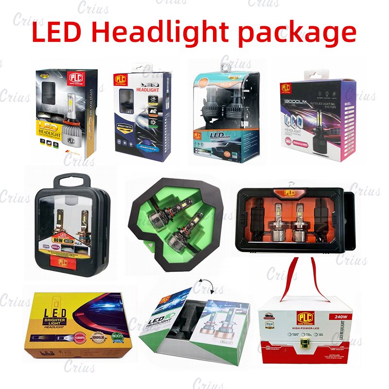 LED headlights for car H11 9005 H7 headlight H4 LED High and Low Beam Fog Lamp car led bulbs 120W 12000LM other auto electronics