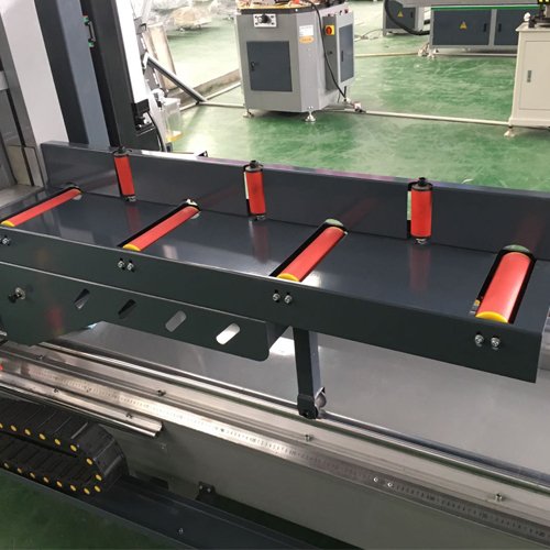 cortadora de doble cabezal para el aluminio pvc /aluminum windows and door fabrication machinery