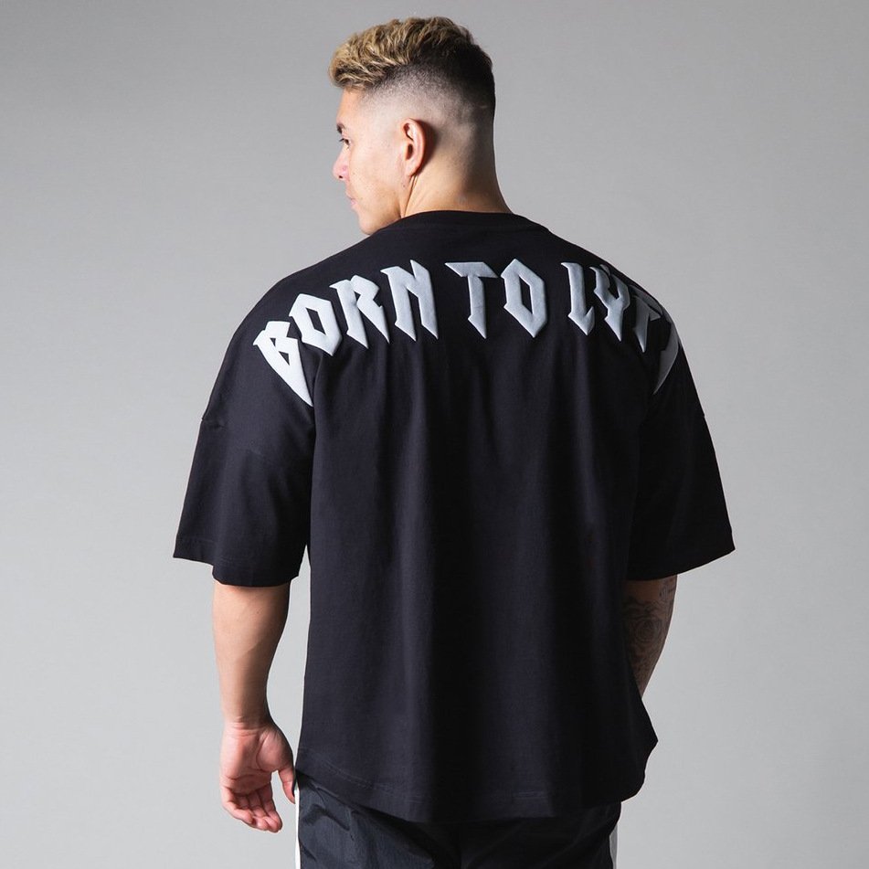 2023 Wholesale High Quality Custom Logo Men's T Shirt Unisex Fitness Oversized T-shirt Oversize Drop Shoulder T Shirts