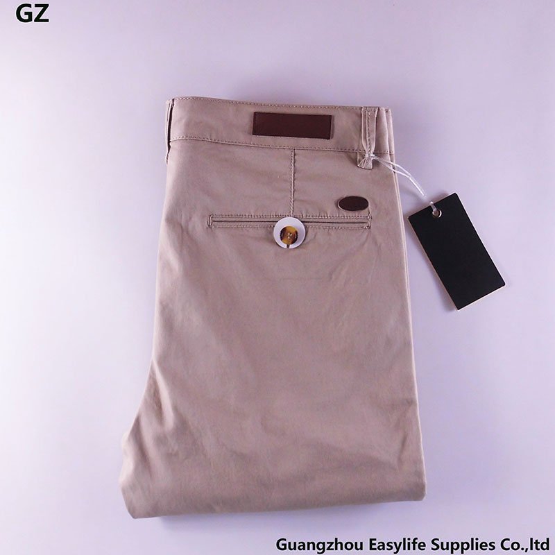 new product 2020 high quality organic cotton men's trousers pants for wholesale