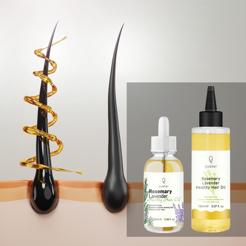 Qquaker Lavender Aceites Para El Cabello Wild Growth Hair Oil Batana Oil For Hair Growth