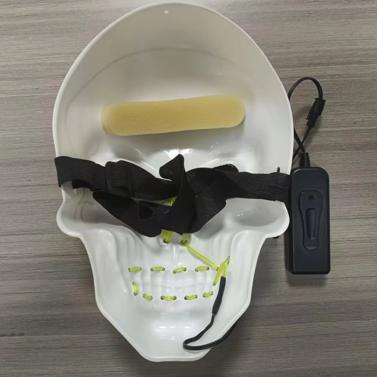 El Light Up Led Mask Colorful DarkLight Up Mask Costume Halloween Cosplay Costume Party Led El WireGlowing Face Mask