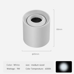 9W-White-6000K