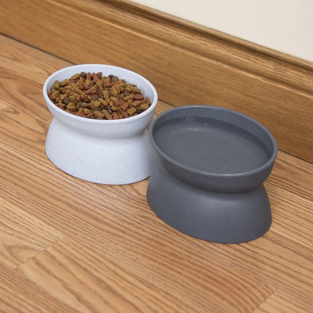 Wholesale Pet Bowls Raised Cat Food Bowl Collection Stress Free Pet Feeder Water Does Not Overflow Pet Accessories Products