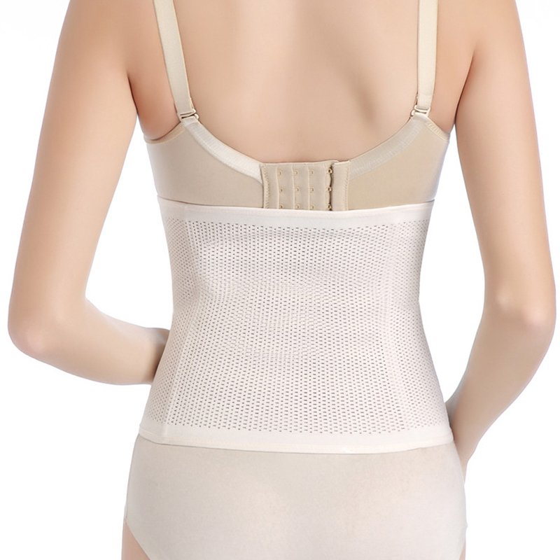 OEM Women's 4 spiral steel bones Shapewear Waist Cincher Body Shaper Girdle Bustiers Waist Trainer Corset For Weight Loss