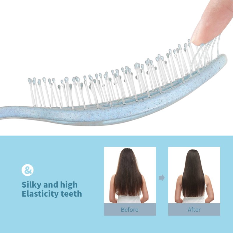 2024 hot selling trend product hair straightener brush quick self-cleaning hair extension brush cepillo secador