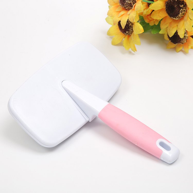 Stainless steel silicone pet hair remover brush dog brush dog grooming pet grooming
