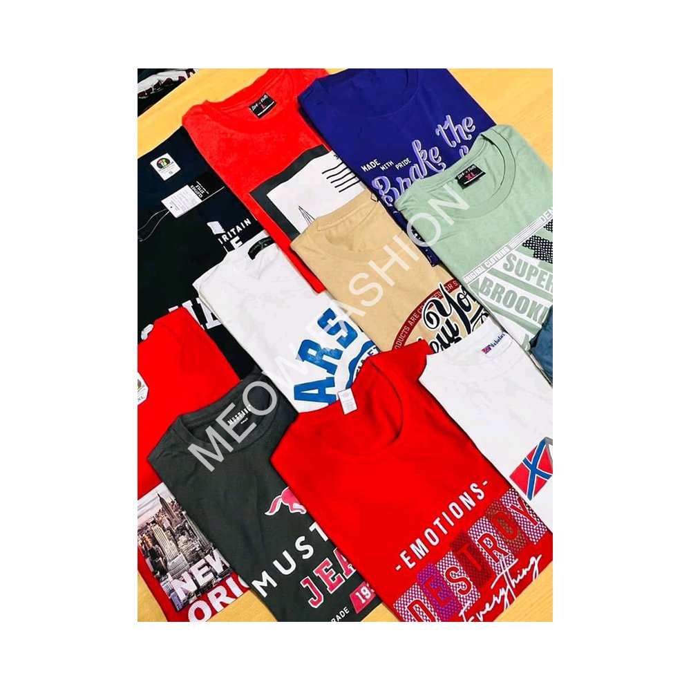 Factory Direct T shirt For Men With In Stock Sublimation Printing Bangladesh Production Tshirts With Low Cost High Quality
