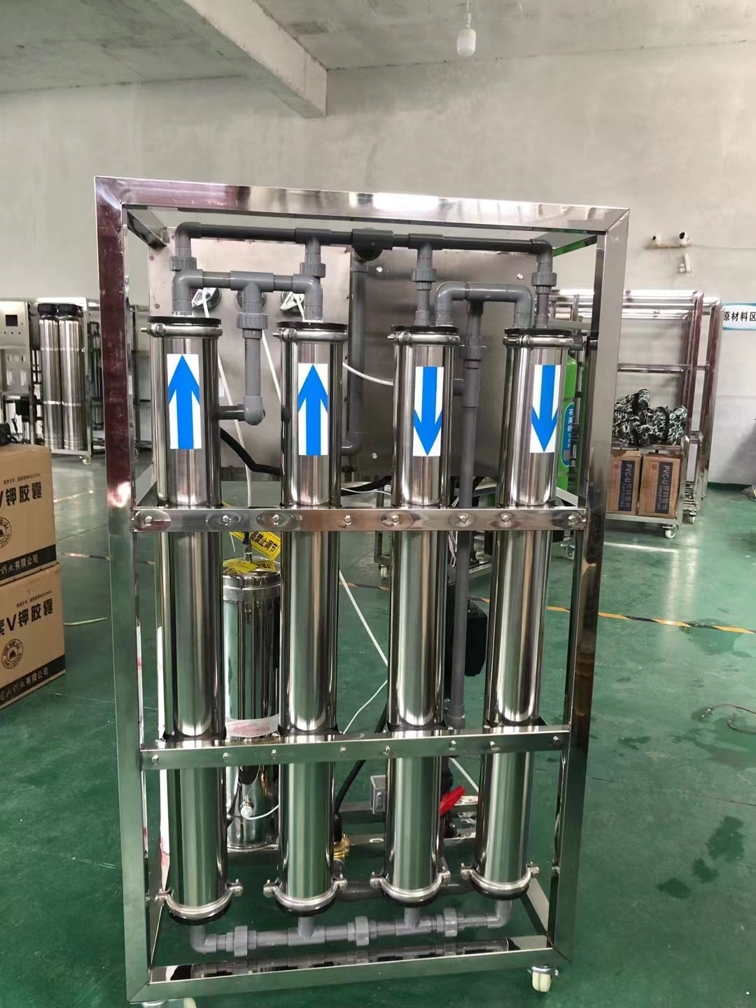 1000lt vietnam water purifier maquina purificadora de agua 500l/h ro system reverse osmosis sw1806 seawater membrane