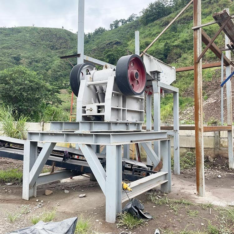 80TPH Stationary Granite Stone Crushers Plant In El Salvador