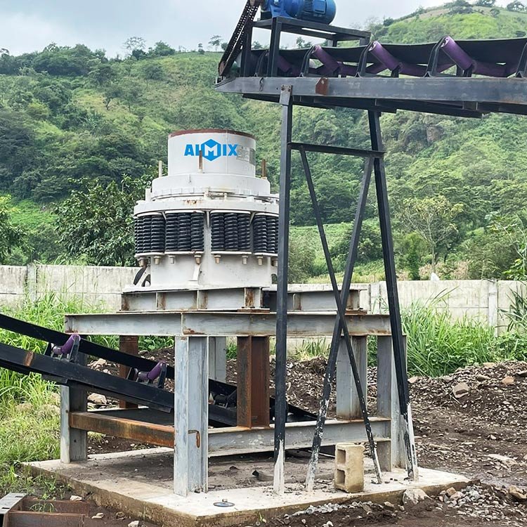 80TPH Stationary Granite Stone Crushers Plant In El Salvador