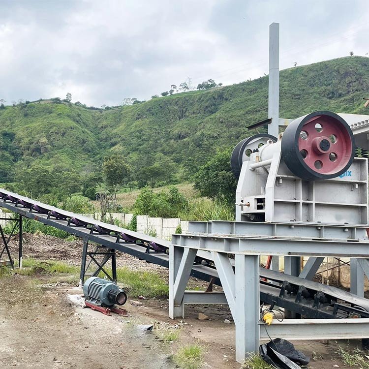 80TPH Stationary Granite Stone Crushers Plant In El Salvador