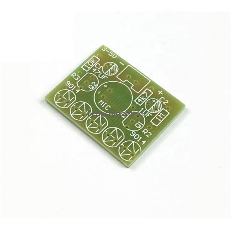 Voice control LED Melody light electronic production kit voice-activated sensor light electronic production kit voice control el