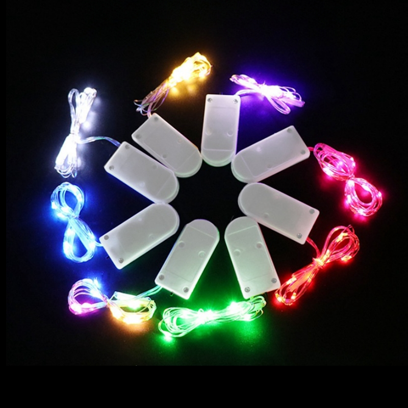 Rts 2M 20 LED 3m 30 LEDs Copper Wire Fairy Led Starry String Lights Powered by Batteries Party Christmas Wedding String light