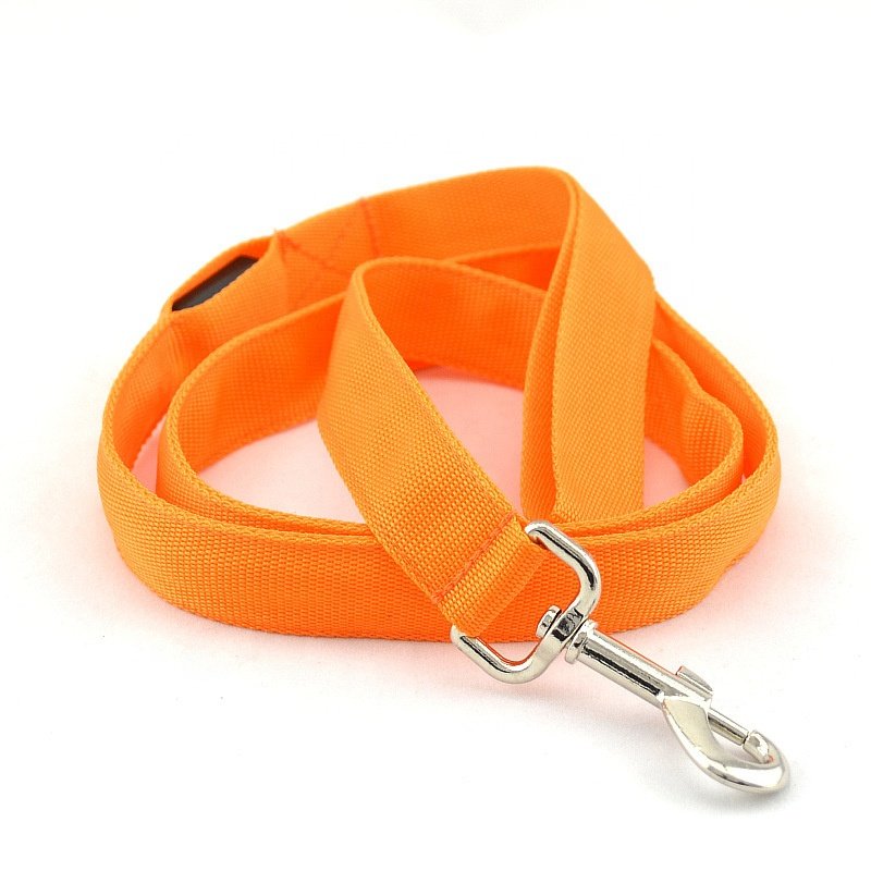 USB rechargeable Flashing dog leash with LED light