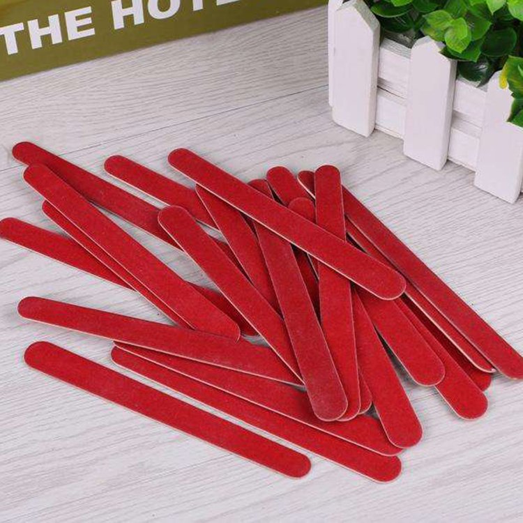Factory wholesale hot red mini nail file