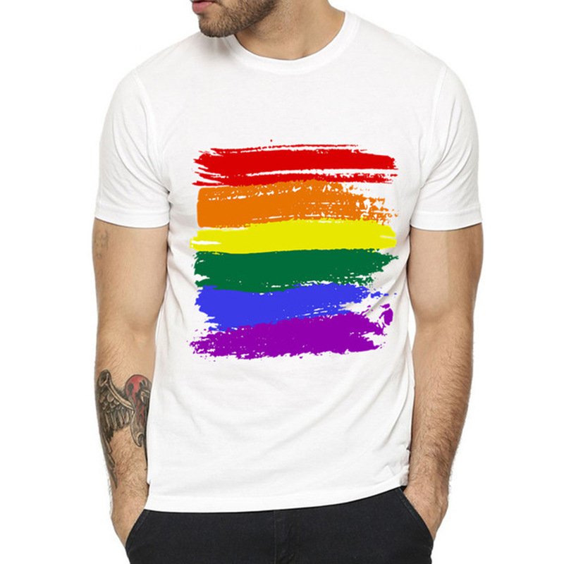 Custom Pride Parade Lgbtq Party Decorations Rainbow Product Clothing Lgbt T Shirts