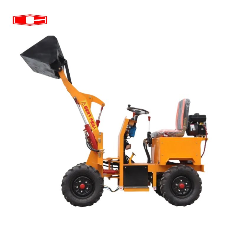 Factory Direct Sales 880kg 1000kg Small Mini compact Wheel Loader Diesel Loader Electric Loader