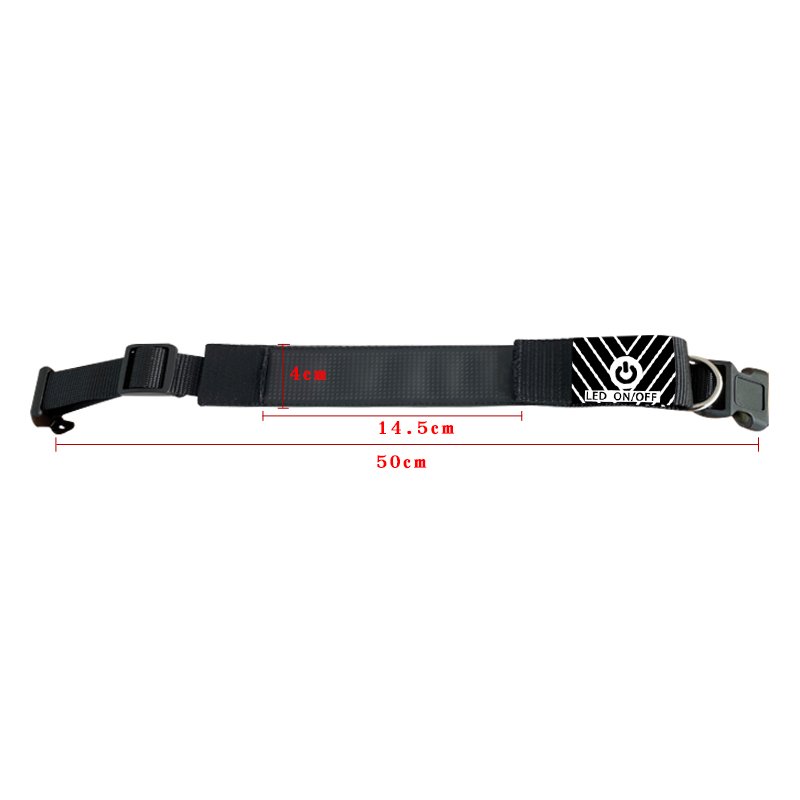 Luminous led dog collar Digital Message moving led screen bluetooth Flexible LED Display board Soft LED Collar