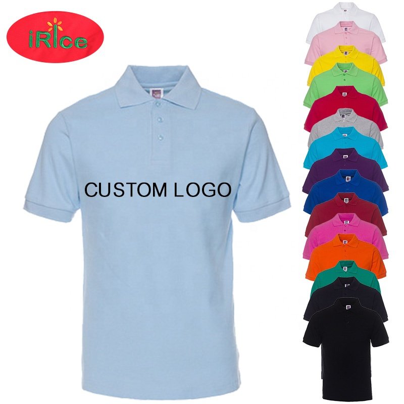 China Best Quality 100% COTTON Mesh fabric Custom short sleeve Men golf shirt