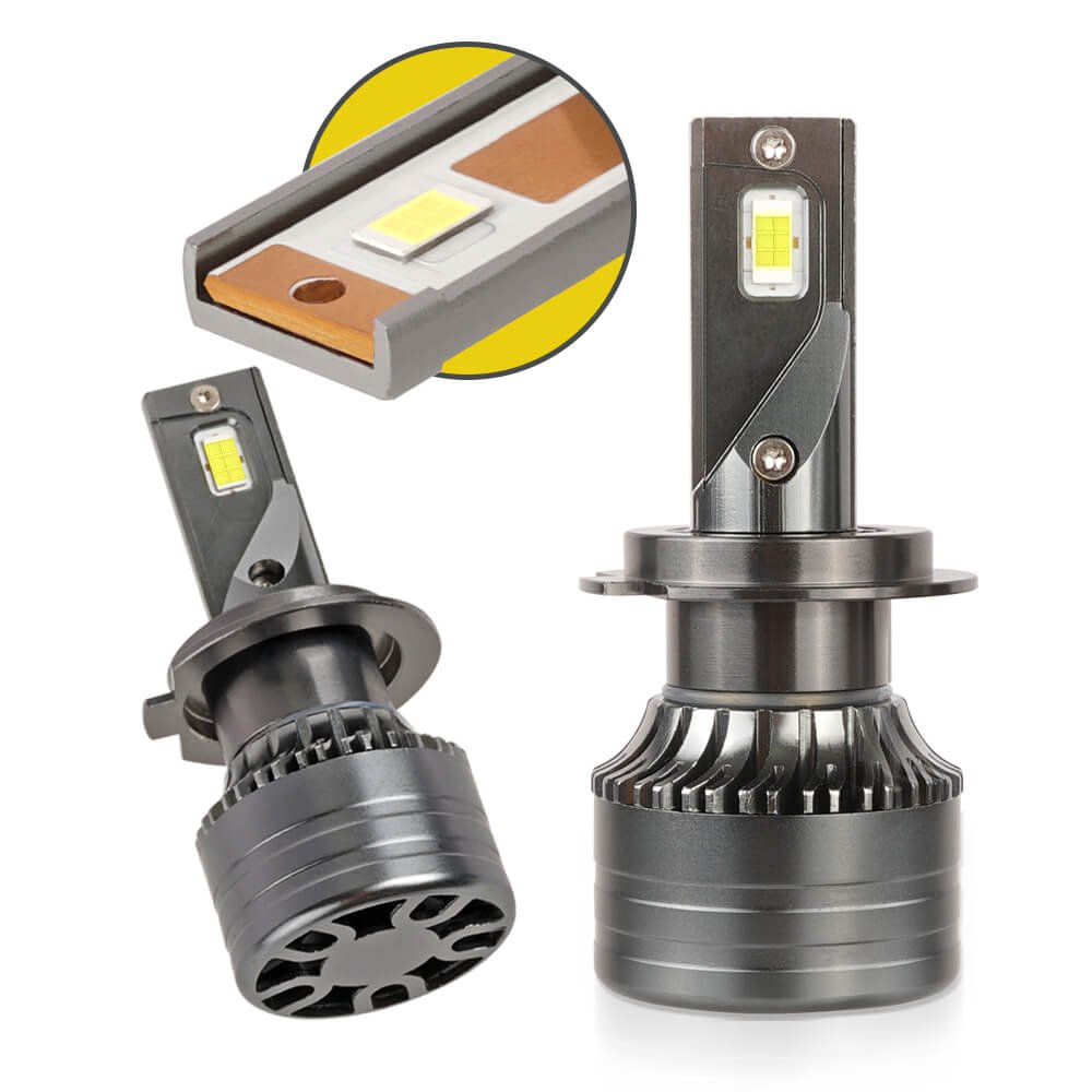 Powerful Super Bright 45W High Low Beam Bulbs 6000K H4b H1 H4 H7 H11 H13 9004 9005 9006 9007 CSP LED Headlight For Car