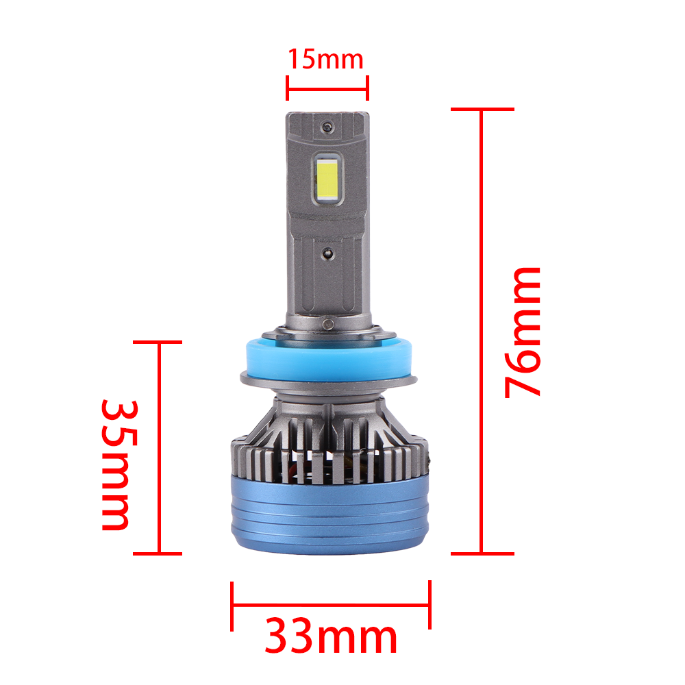 2023 P17 Best Brightest LED Headlights high power 240w 200 watt H11 H4 H7 9005 9006 Auto lighting system bulb LED truck car