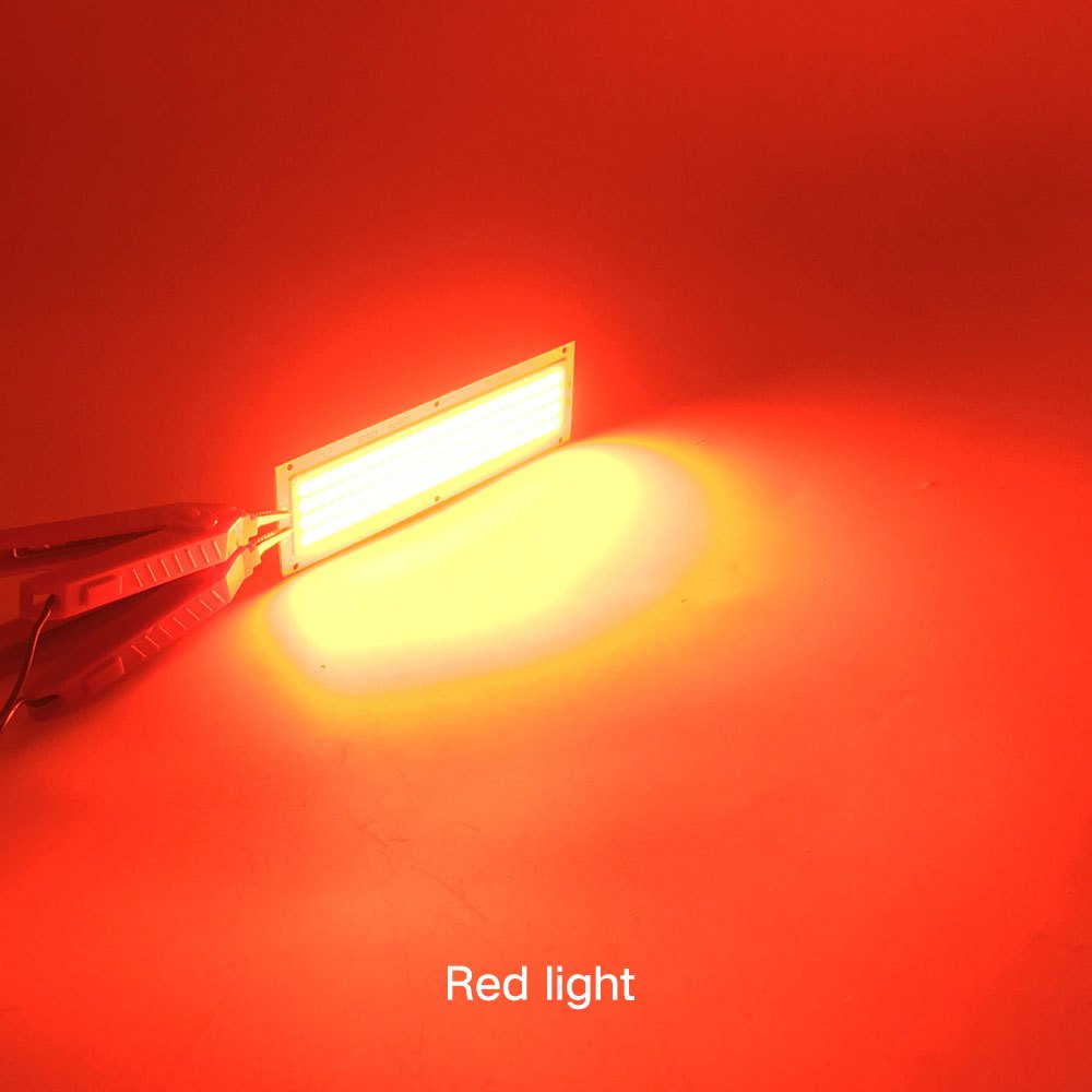 120x36mm COB light board LED surface light source cold and warm natural white blue red 12V 10W led light strip chip