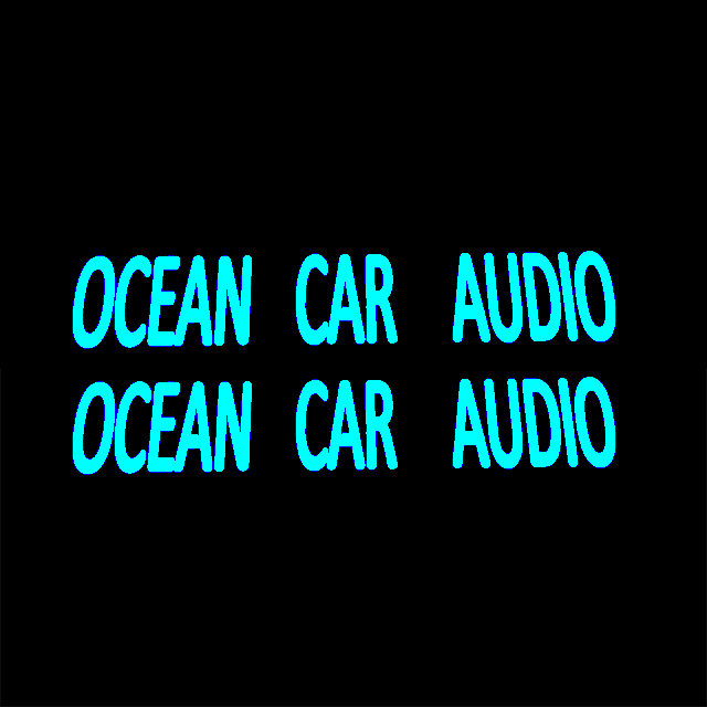 low price ultra thin car sticker electric lighting decoration LED car sticker