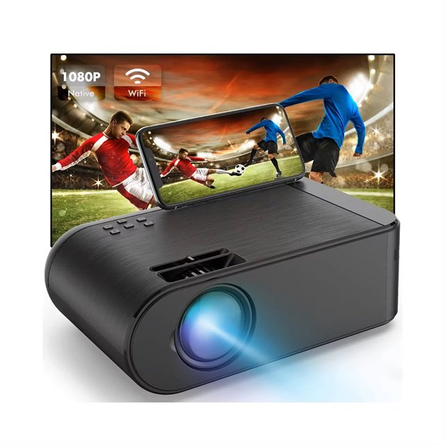 Home Theater Projector 4k mini Portable Projectors mobile android 11 auto chart small