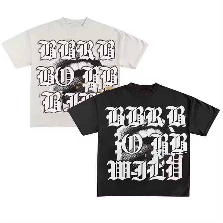 Custom heavyweight t shirt over plus size t-shirts for men tee sharts 100% cotton blank plain mock neck oversized tshirt for men