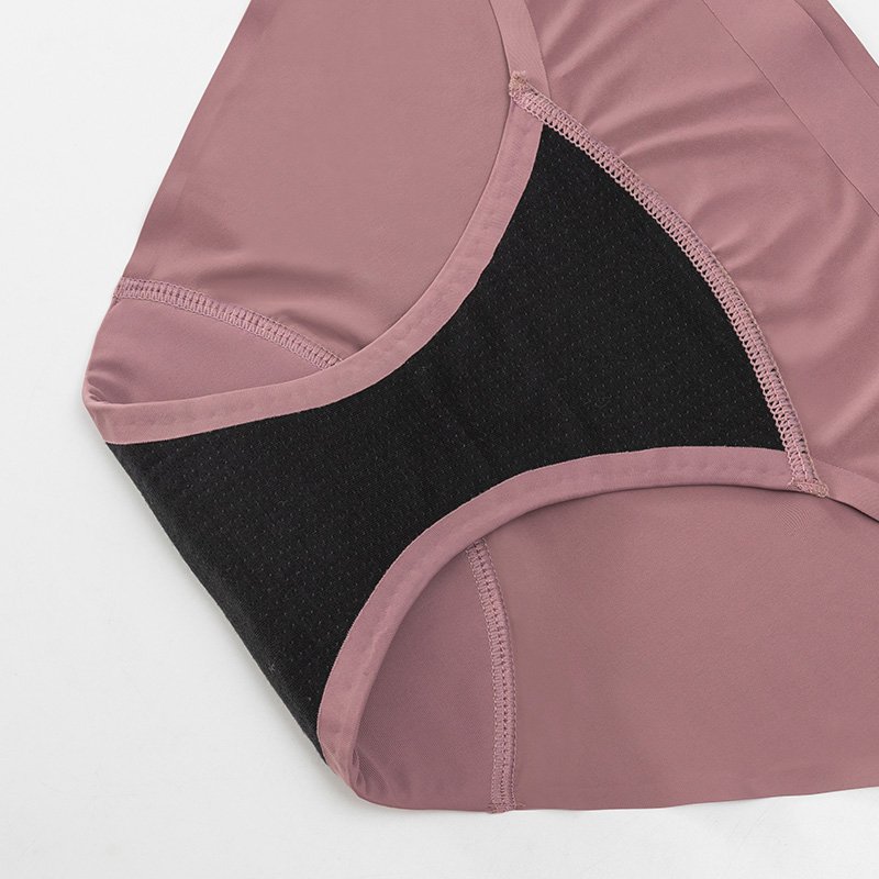 Factory Wholesale 4 Layers Leak Proof Reuse Menstrual Underwear Teens Breathable Bamboo Young Girl Period Panties