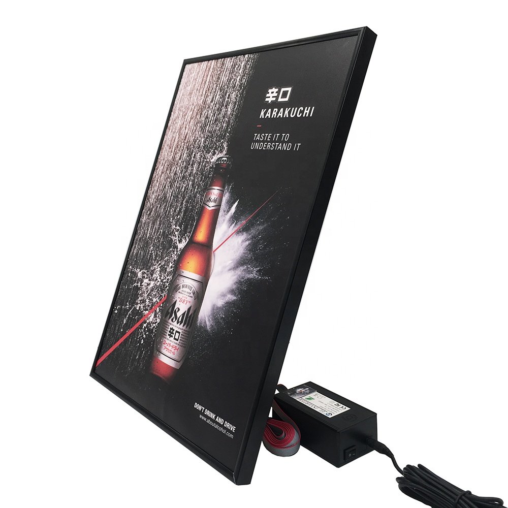customized POP EL animated advertisement for product promotion with high brightness and long lifetime