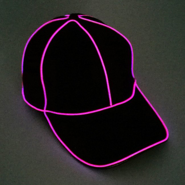 New Products Custom EL Wire Led Hat EL Wire Baseball Hat
