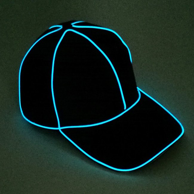 New Products Custom EL Wire Led Hat EL Wire Baseball Hat