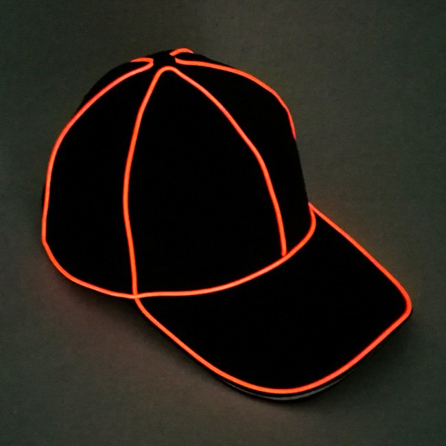 New Products Custom EL Wire Led Hat EL Wire Baseball Hat