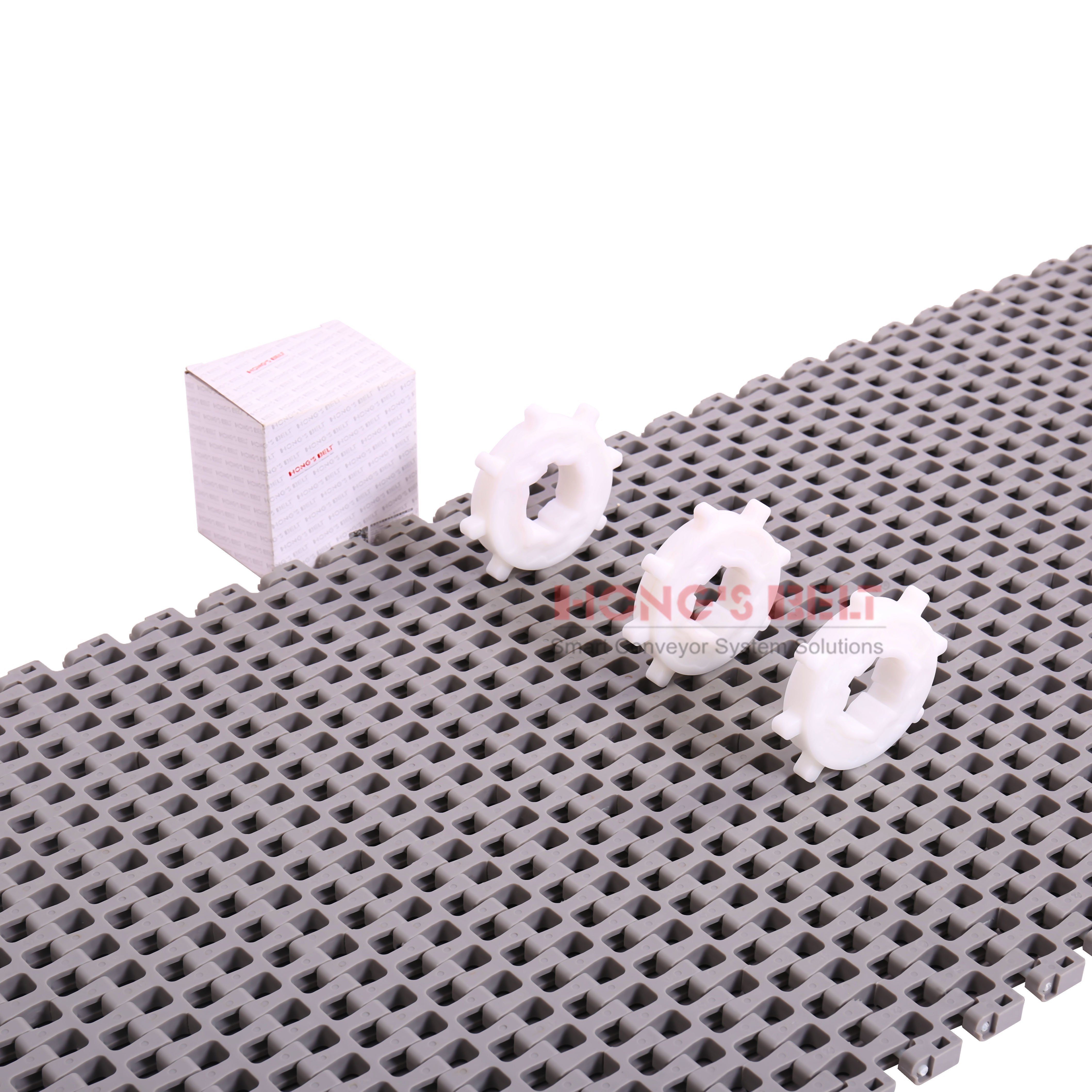 Hongsbelt HS-300B-HD-EL Factory Wholesale toy industry conveyor belt modular plastic for toy