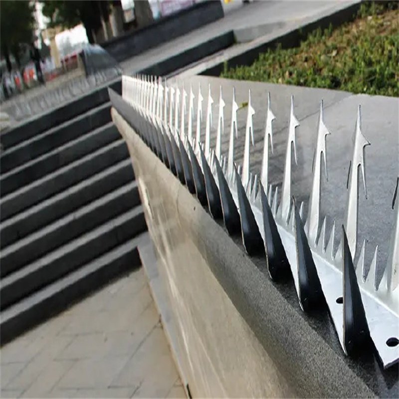 Security Wall Spikes Metal Fence Spikes Anti Climb Wall Rooftop Razor Spikes