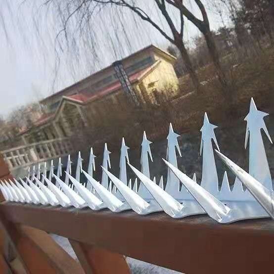 Security Wall Spikes Metal Fence Spikes Anti Climb Wall Rooftop Razor Spikes