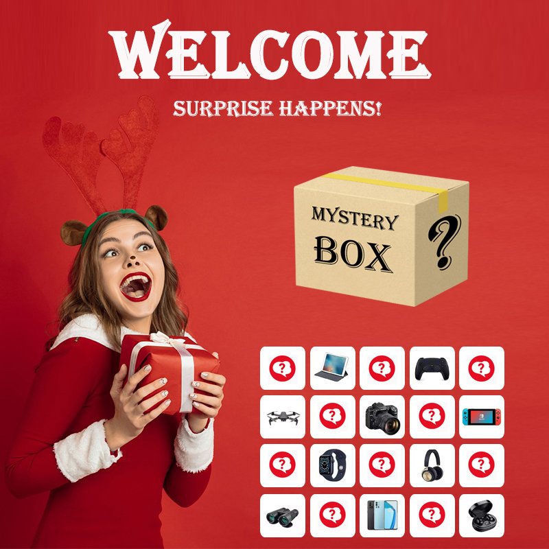Boxes Random Caja Misteriosa Con Aparatos El Ctricos Lucky Electronics Surprise Vintage Thanksgiving TK Christmas Mystery Box