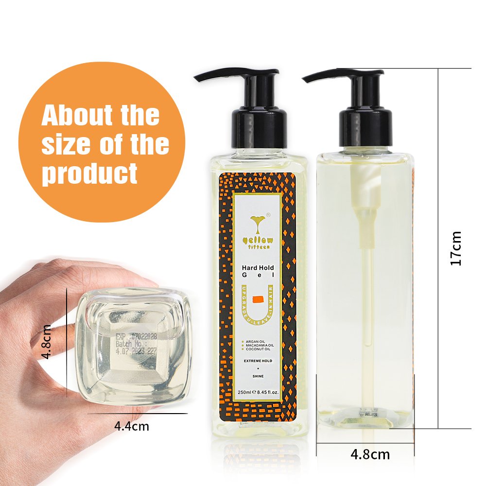 Private Label Hair Styling Products No Flake Strong Edge Control Hold Twist & Lock Gel Braid Gel For Black Hair