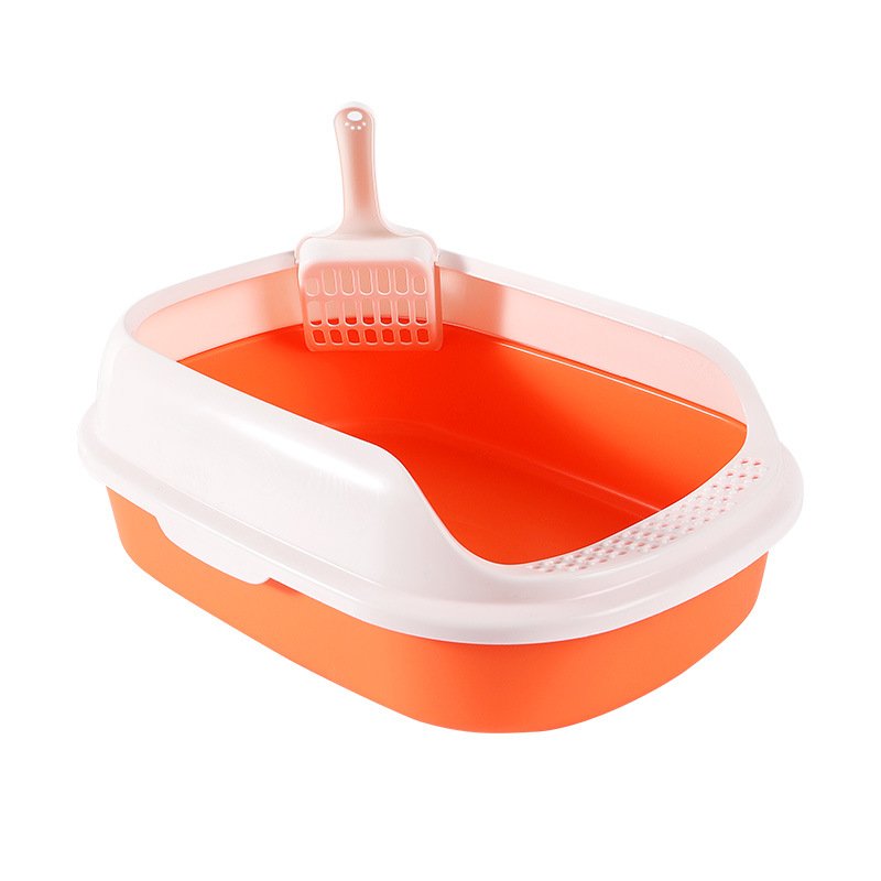 New desgin els pet cat litter box Training Cleaning Cat Toilet Cat Litter Box Toilet pet litter box