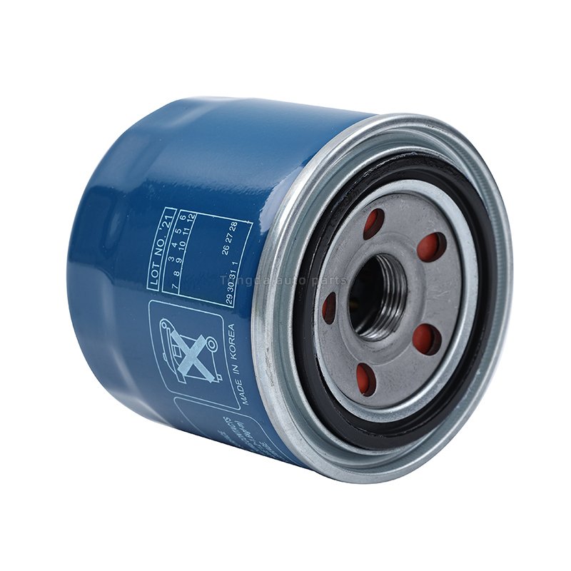 car engine oil filter 26300-21A00 car oil filter production line and Production of high-quality oil filter